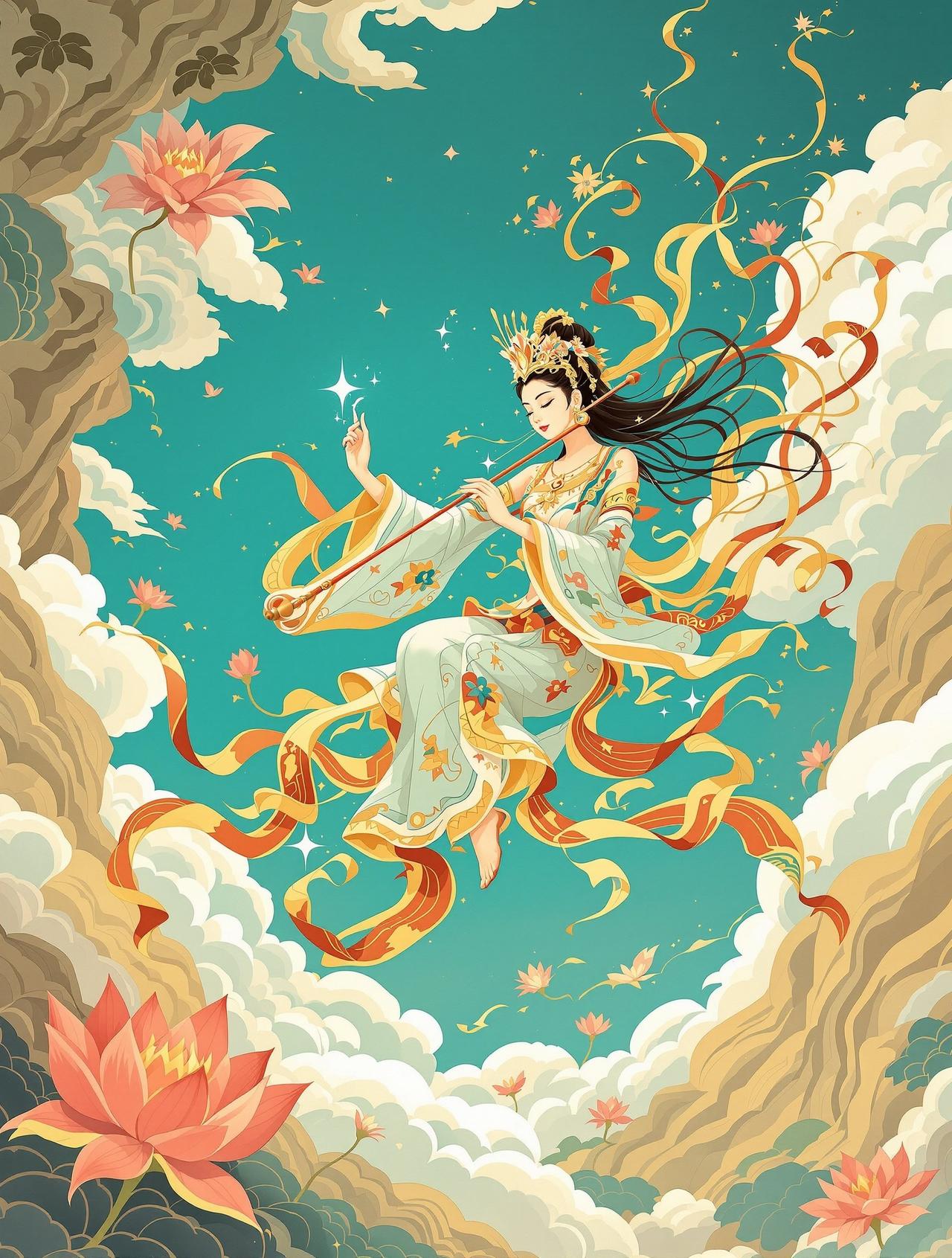 敦煌·飞天壁画 - 免费动漫 敦煌·飞天壁画 - 免费动漫推荐古风国漫